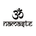 Ver imagem 1 de Namastê Om 60x40cm LETTERING em Madeira Mdf Aplique de Parede