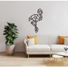 Flamingo Geométrico Poligonal 60x35cm em Madeira MDF Aplique de Parede - 4