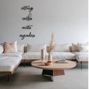 Ver imagem 3 de Entrego Confio Aceito Agradeço 32x70cm em Madeira Mdf Lettering Aplique Parede