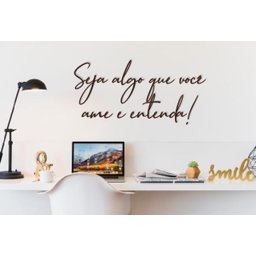 Frases de Parede Personalizadas Lettering em Madeira MDF - 2