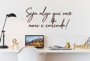 Ver imagem 2 de Frases de Parede Personalizadas Lettering em Madeira MDF