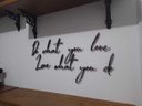Ver imagem 1 de Frases de Parede Personalizadas Lettering em Madeira MDF