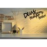 Deus É Bom O Tempo Todo 45x20cm Lettering em MDF Aplique de Parede - 2