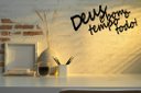 Ver imagem 2 de Deus É Bom O Tempo Todo 45x20cm Lettering em MDF Aplique de Parede