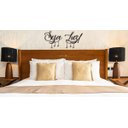 Ver imagem 3 de Seja Luz 55x25cm LETTERING em Madeira MDF Aplique de Parede - Branco
