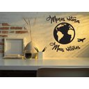 Ver imagem 2 de Menos Rotina Mais Roteiros 43x40cm Em Madeira MDF Lettering Parede