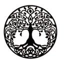 Ver imagem 1 de Mandala Árvore da Vida 60x60cm em Madeira Mdf Aplique Parede