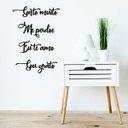 Ver imagem 2 de Ho oponopono 58x82cm em MDF - LETTERING Aplique de Parede