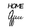 Ver imagem 1 de Home Office 50x35cm Lettering em Madeira MDF Aplique de Parede