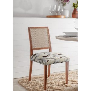 Kit 4 Capas para Assento de Cadeira, Estampadas