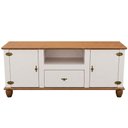Ver mais imagens de Rack para Sala de Estar TV 65 pol 2 Portas 1 Gaveta 150cm Alegra S05 Off White Nogueira - Lyam Decor