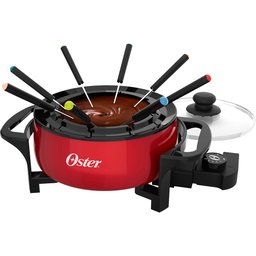 Panela Elétrica para Fondue Red Oster 2 em 1 - 220V - 1 Panela Elétrica para Fondue Red Oster 2 em 1 - 220V - 1