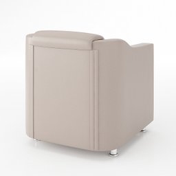 Poltrona Tilla Luxo Reforçado V8 Decor:courino Bege - 3