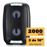 Caixa de Som Multilaser Mini Torre 200W Sp336 com Microfone - 2
