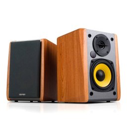 Monitor de Audio 24W Rms R1000T4 2.0 Bivolt Edifier Madeira - 1