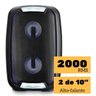 Caixa de Som Multilaser Mini Torre 200W Sp336 02 Microfones - 2