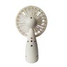 Mini Ventilador Portátil de Mão Branco - 2