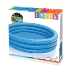 Piscina inflável azul cristal 330 litros 1.47mx33cm- Intex - 3