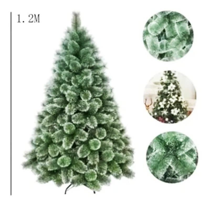 Árvore de Natal Luxo Verde Nevada 1,2m 170 Galhos