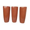 Vaso decorativo em fibra de vidro - Vaso Magia Flor 90 cm - marron terracota - 1