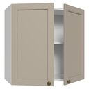 Ver mais imagens de Armário Aéreo 70 cm 2 Portas Branco/Crema Vik Madesa