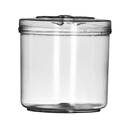 Ver imagem 1 de Pote Redondo de Acrílico com Tampa para Cereais Doces e Produtos Naturais