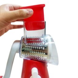 Cortador Fatiador de Legumes com 3 Laminas Ralador Queijo Legumes Verduras - 6 Cortador Fatiador de Legumes com 3 Laminas Ralador Queijo Legumes Verduras - 6