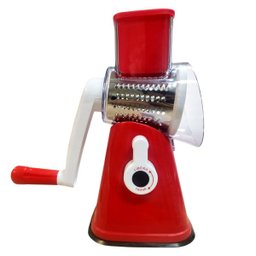 Cortador Fatiador de Legumes com 3 Laminas Ralador Queijo Legumes Verduras - 2 Cortador Fatiador de Legumes com 3 Laminas Ralador Queijo Legumes Verduras - 2