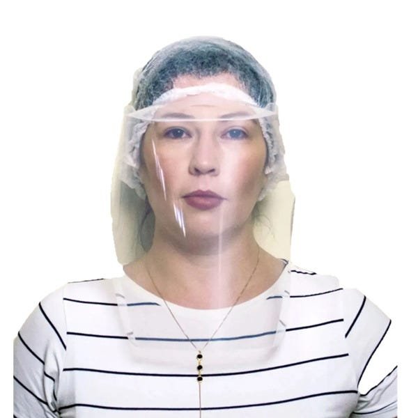 Mascara Protetora Facial Total Face Shield Kit com 4