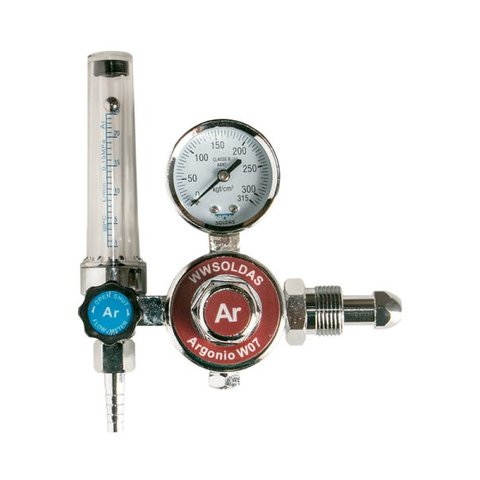 Regulador De Gas Argônio Para Solda Mig E Tig Com Fluxometro