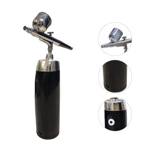 Kit Completo Aerografia Mini Compressor Ar+aerógrafo 0,3mm