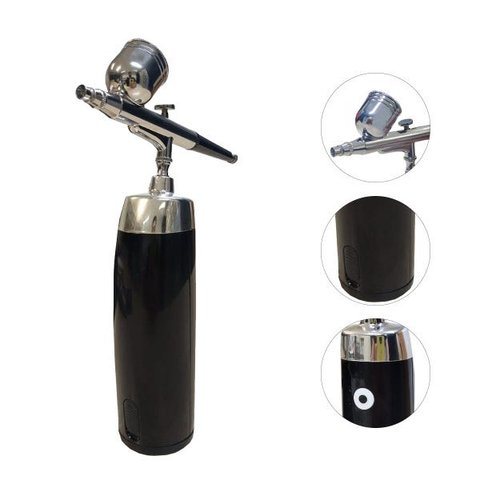 Kit Completo Aerografia Mini Compressor Ar+aerógrafo 0,3mm