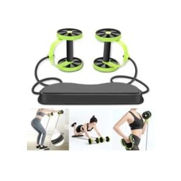 Kit Treino Funcional e Exercício Fitness Com Rodas Abdominais - 10 Kit Treino Funcional e Exercício Fitness Com Rodas Abdominais - 10