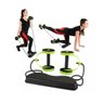 Kit Treino Funcional e Exercício Fitness Com Rodas Abdominais - 8