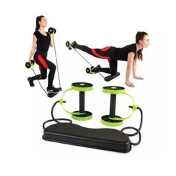 Kit Treino Funcional e Exercício Fitness Com Rodas Abdominais - 8 Kit Treino Funcional e Exercício Fitness Com Rodas Abdominais - 8