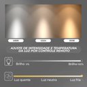 Ver imagem 6 de Lustre Led Flor Espiral Moderno Luminária Teto Luz Ajustável Sobrepor Luxuoso Brinovar