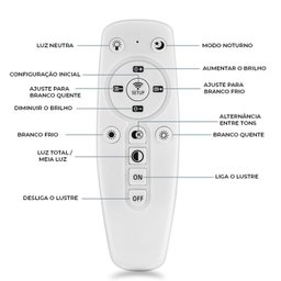 Lustre Led Flor Espiral Moderno Luminária Teto Luz Ajustável Sobrepor Luxuoso Brinovar - 7