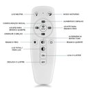 Ver imagem 7 de Lustre Led Flor Espiral Moderno Luminária Teto Luz Ajustável Sobrepor Luxuoso Brinovar