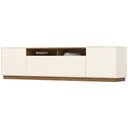 Ver imagem 2 de Rack TV 89 pol 220cm 3 Portas Celen Off/Cinamomo H02 - Mpozenato