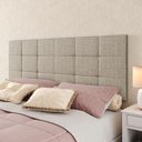 Ver imagem 5 de Kit Sapateira Banquinho Organizadora 9 Pares Calçados Cabeceira Suspensa Cama Box Queen 160cm - Rpm