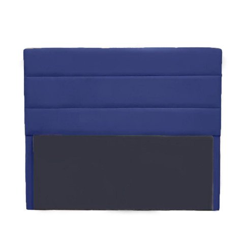 Cabeceira Leila 1,60 Suede Azul Marinho - Dominic Decor