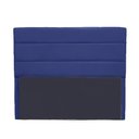 Ver imagem 1 de Cabeceira Leila 1,60 Suede Azul Marinho - Dominic Decor