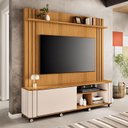 Ver imagem 6 de Estante Home Theater Trinus Cinamomo Off White com Aparador Fiero Off White Cinamomo - Hb Móveis