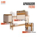 Ver imagem 3 de Estante Home Theater Trinus Cinamomo Off White com Aparador Fiero Off White Cinamomo - Hb Móveis