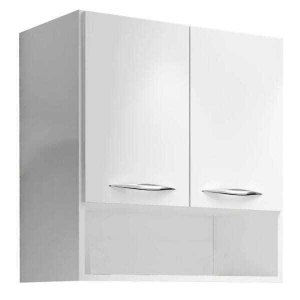 Armário Duas Portas Com Nicho Branco