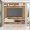 Painel Suspenso Ripado Tvs 65 Polegadas Buriti Off White - 2