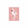 Plaquinha Decorativa Adesivada Infantil Flamingo SEM MOLDURA - 30x40cm - 2