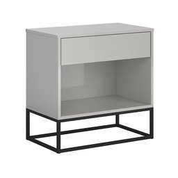 Kit 2 Mesa de Cabeceira Malta com Base de Ferro - 3