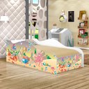 Ver imagem 1 de Mini Cama Like Peixes Amigos Infantil Com Colchão