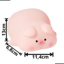 Ver imagem 7 de Luminária Abajur Led Porquinho Pet Recarregável Rgb Silicone Infantil Luz Noturna Touch Usb